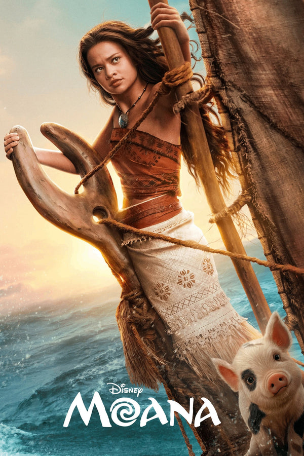 Moana 2026 Live-Action Poster: Ocean Adventure Decor - Premium Movie Poster