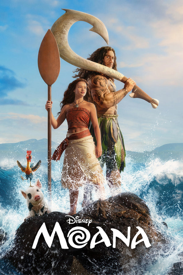 Moana 2026 Live-Action Poster: Stunning Ocean Wall Art - Premium Movie Poster