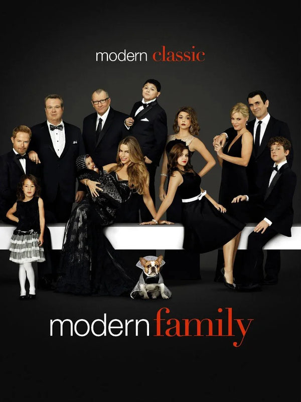 Modern Family Movie Poster - Iconic TV Comedy Art Print Movie Poster | Film Wall Art Print