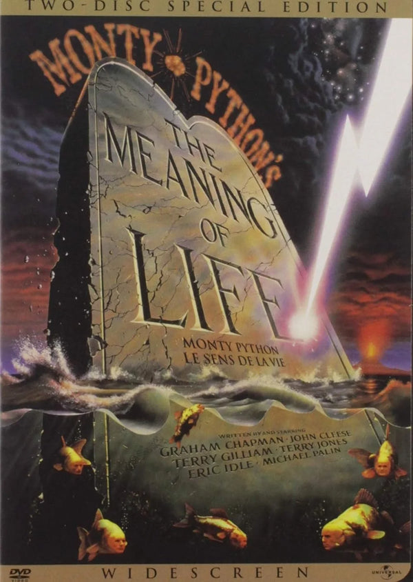 Monty Python's Meaning Of Life Official Documentary Poster Movie Poster | Film Wall Art Print