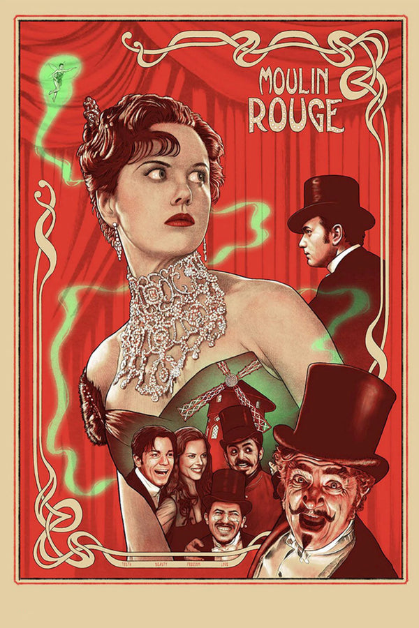 Moulin Rouge! 2001: Own the Parisian Romance Poster - Premium Movie Poster