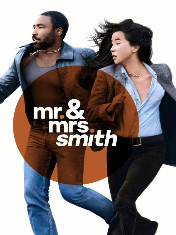 Mr & Mrs Smith Movie Poster - Brad Pitt & Angelina Jolie Action Romance Movie Poster | Film Wall Art Print