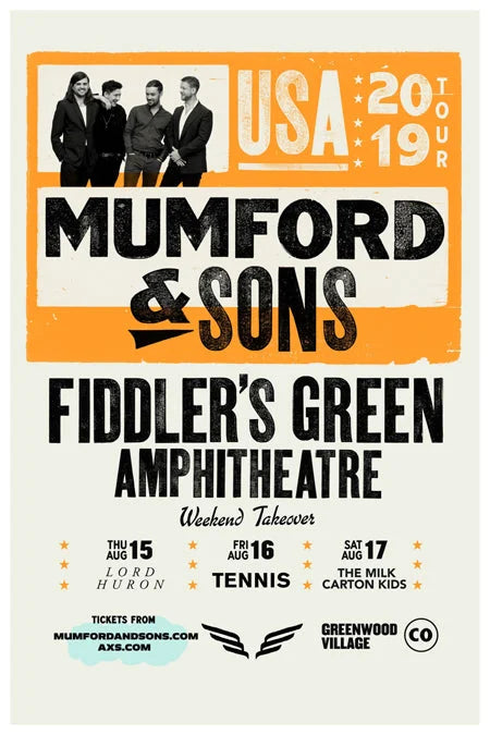 Mumford and Sons Official Music Video Poster Movie Poster | Film Wall Art Print
