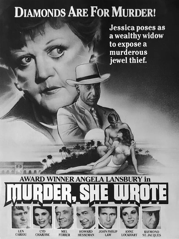 Murder She Wrote{
   Movie Poster | Film Wall Art Print
