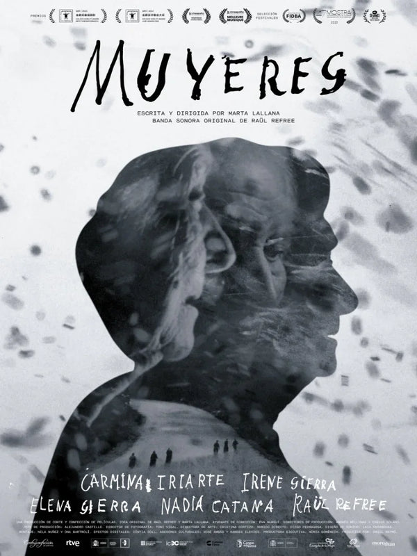 Muyeres Movie Poster - Asturian Cinema Art Print Movie Poster | Film Wall Art Print