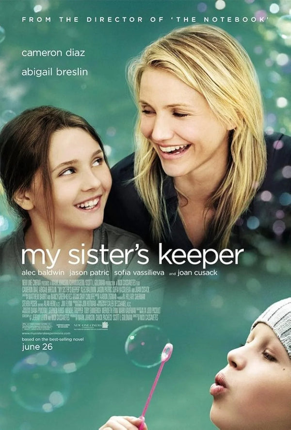 My Sister's Keeper (2009) | Heartwarming Drama Movie Poster Movie Poster | Film Wall Art Print