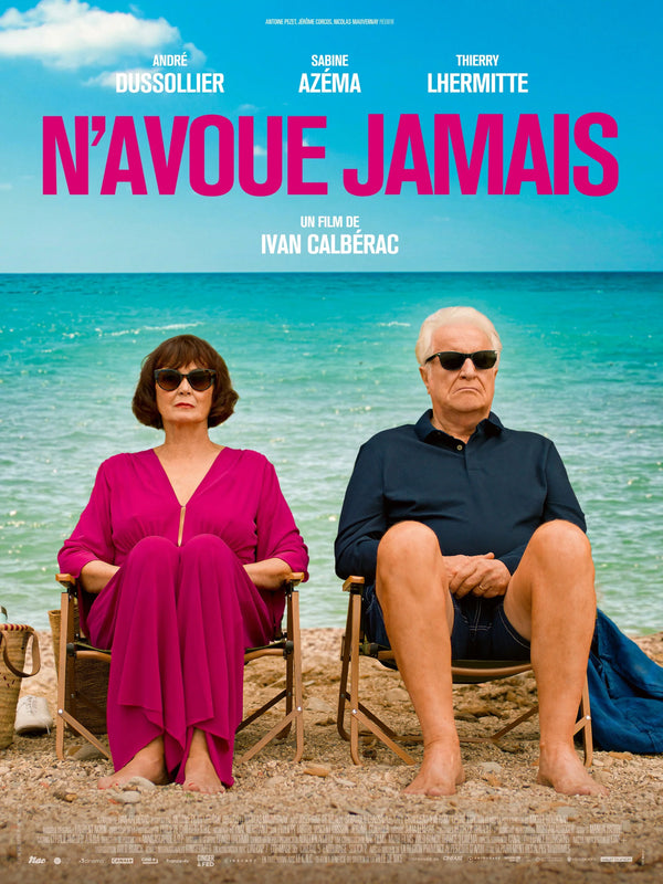 N'avoue Jamais Movie Poster - French Thriller Film Art Movie Poster | Film Wall Art Print