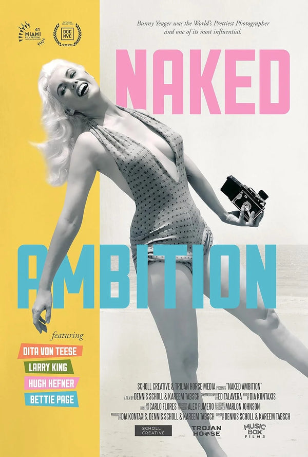 Naked Ambition (2023) - A Captivating Documentary Biography Movie Poster | Film Wall Art Print