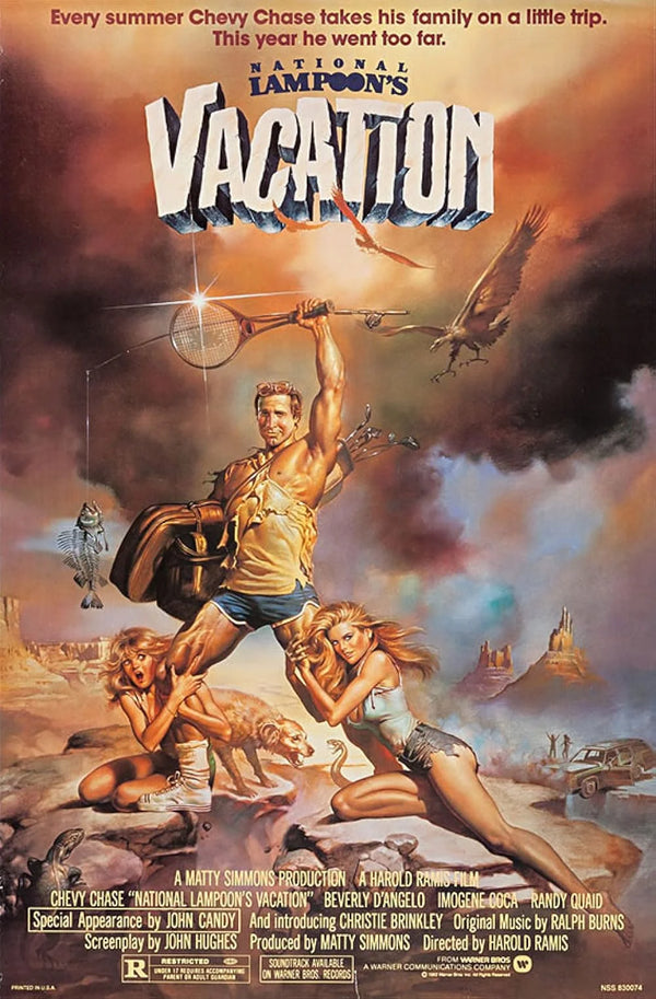 National Lampoon's Vegas Vacation (1983) Adventure Comedy Movie Poster | Film Wall Art Print