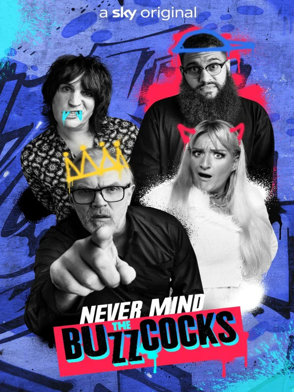 Never Mind The Buzzcocks Movie Poster | Iconic British Comedy Movie Poster | Film Wall Art Print