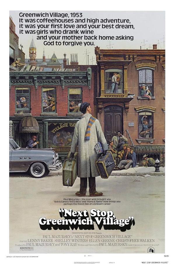 Next Stop Greenwich Village (1976) - Comedy Drama Poster Movie Poster | Film Wall Art Print