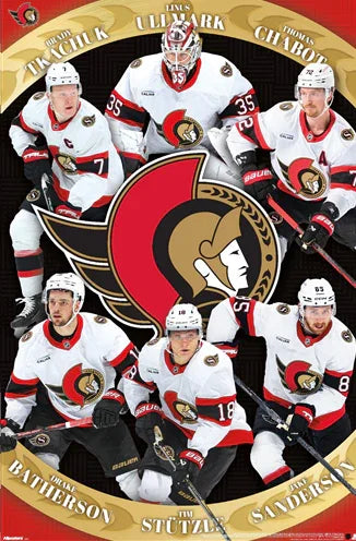 Ottawa Senators Podcast: NHL News, Updates & Analysis Movie Poster | Film Wall Art Print
