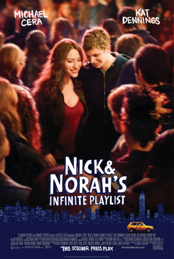Nick and Norah's Infinite Playlist (2008) – Comedy, Drama, Music Movie Poster | Film Wall Art Print