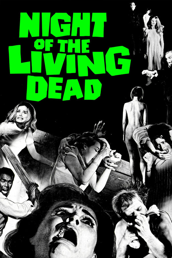Night of the Living Dead(1968) - Cinema Decor Print - Premium Movie Poster