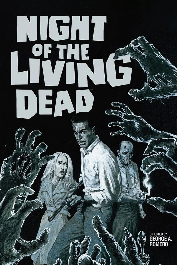 Night of the Living Dead(1968) - Film Poster Wall Art - Premium Movie Poster