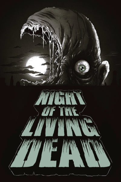 Night of the Living Dead(1968) - Home Theater Decor Poster - Premium Movie Poster
