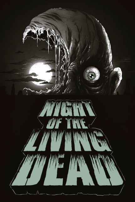 Night of the Living Dead(1968) - Home Theater Decor Poster - Premium Movie Poster
