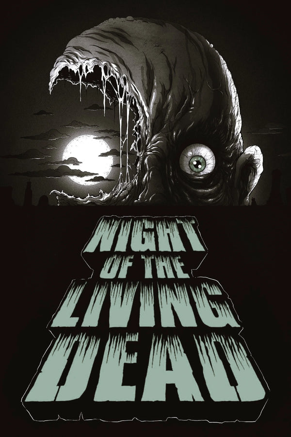 Night of the Living Dead(1968) - Home Theater Decor Poster - Premium Movie Poster