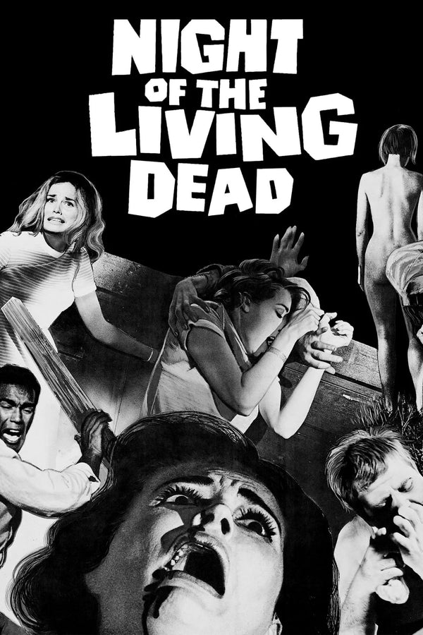Night of the Living Dead 1968: Iconic Horror Art - Premium Movie Poster