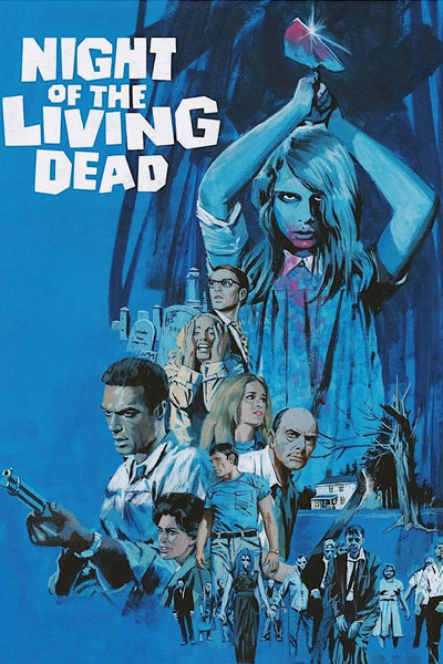 Night of the Living Dead 1968: Iconic Horror Poster Print - Premium Movie Poster