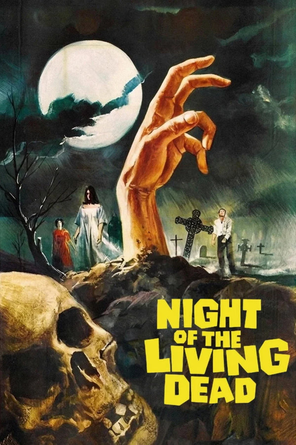 Night of the Living Dead(1968) - Modern Art Film Print - Premium Movie Poster
