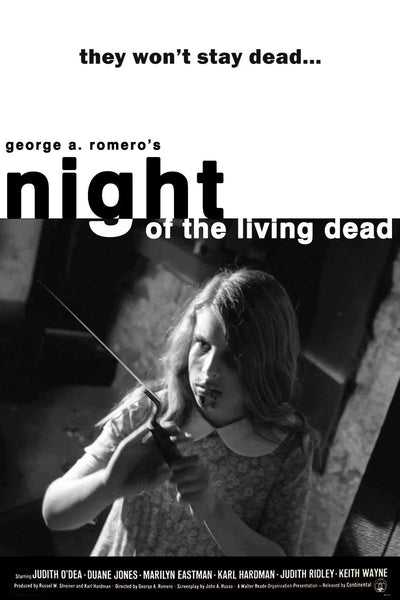 Night of the Living Dead 1968 Poster Art Print - Premium Movie Poster