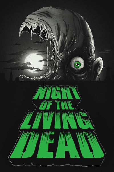 Night of the Living Dead(1968) - Premium Movie Poster - Premium Movie Poster
