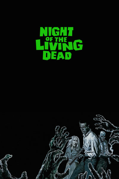 Night of the Living Dead(1968) - Theater Style Poster - Premium Movie Poster