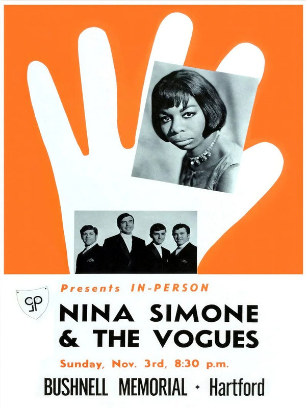 Nina Simone and the Vogues Movie Poster | Vintage Music Film Art Movie Poster | Film Wall Art Print