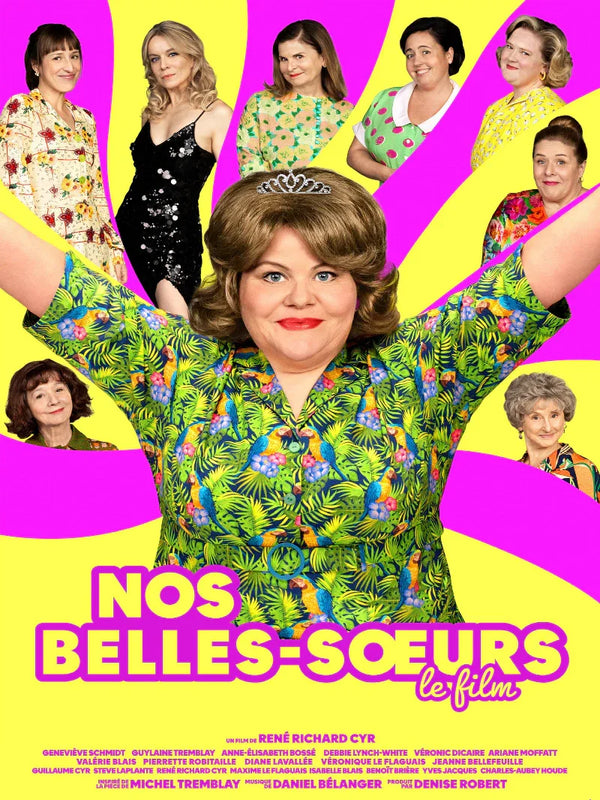 Nos Belles Sœurs Movie Poster - Classic Quebec Film Art Movie Poster | Film Wall Art Print