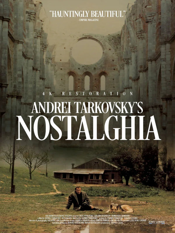Nostalghia by Andrei Tarkovsky - Iconic Movie Poster Art Movie Poster | Film Wall Art Print