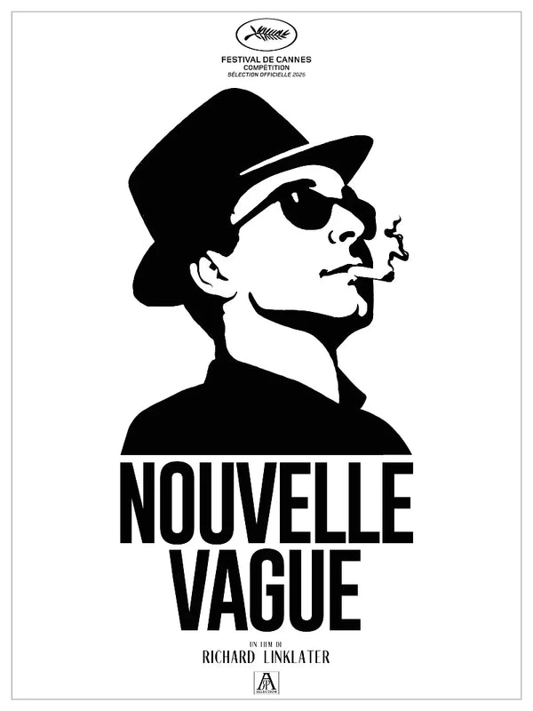 Nouvelle Vague Movie Poster - French New Wave Cinema Art Movie Poster | Film Wall Art Print