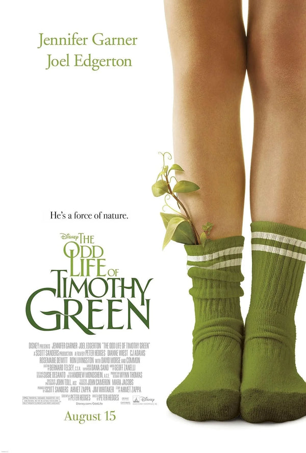 The Odd Life of Timothy Green (2012) - Heartwarming Family Comedy Drama Movie Poster | Film Wall Art Print