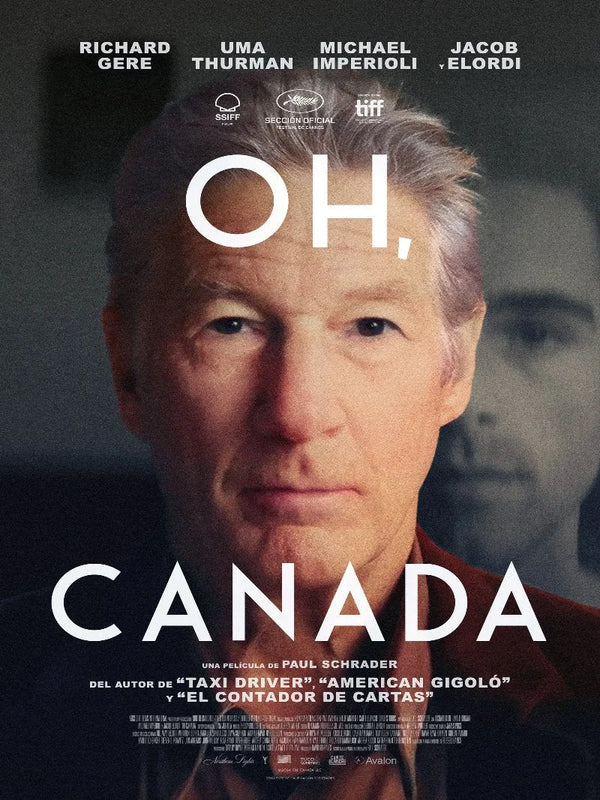 Oh Canada Movie Poster - Official Film Art & Design Movie Poster | Film Wall Art Print