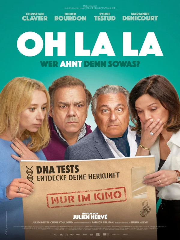 Oh La La Movie Poster - French Comedy Film Art Movie Poster | Film Wall Art Print