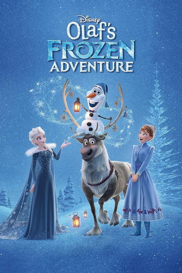 Olaf's Frozen Adventure: A Disney Animation Short Film Movie Poster | Film Wall Art Print