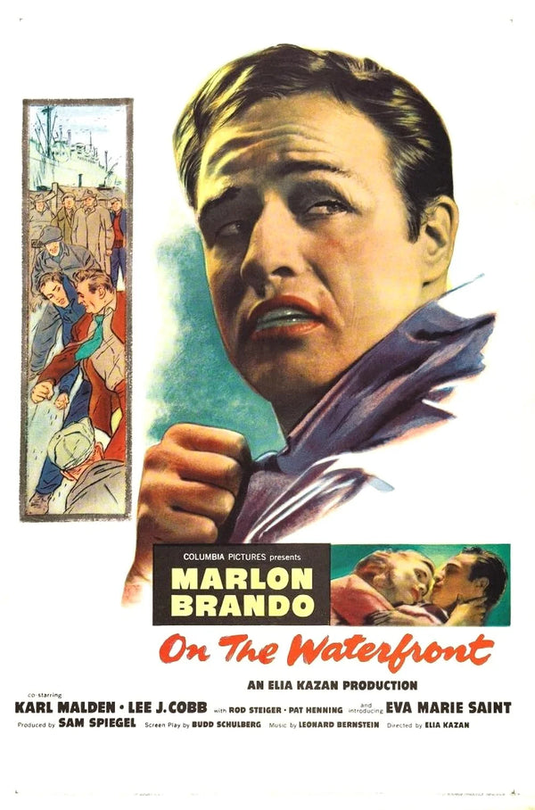 On the Waterfront Movie Poster - Classic Film Art Print Movie Poster | Film Wall Art Print