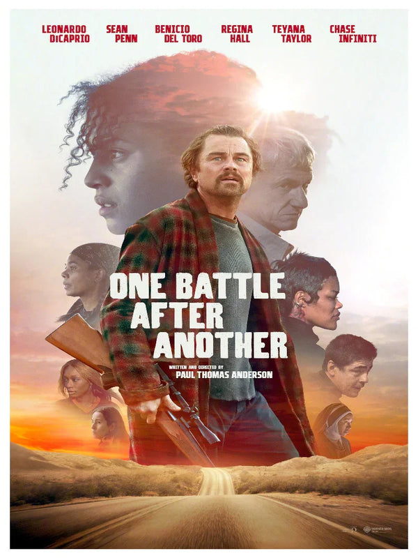 One Battle After Another Movie Poster - Epic War Film Art Movie Poster | Film Wall Art Print
