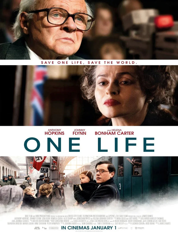 One Life Movie Poster - Official Film Artwork & Design Movie Poster | Film Wall Art Print