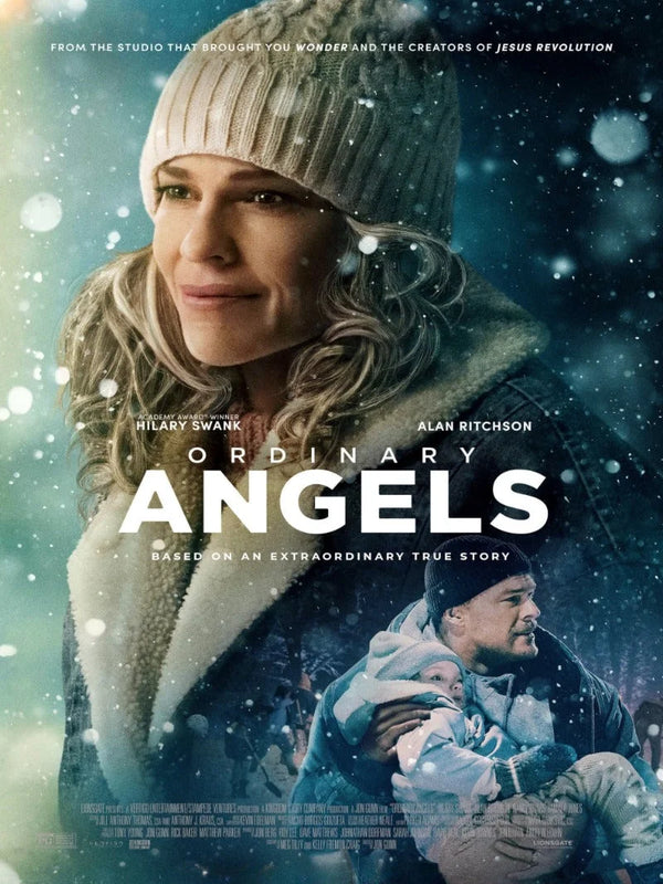 Ordinary Angels Movie Poster - Inspirational Drama Film Art Movie Poster | Film Wall Art Print