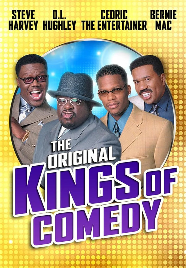 Original Kings Of Comedy (2000) Poster – Hilarious Stand-Up Comedy Documentary Movie Poster | Film Wall Art Print