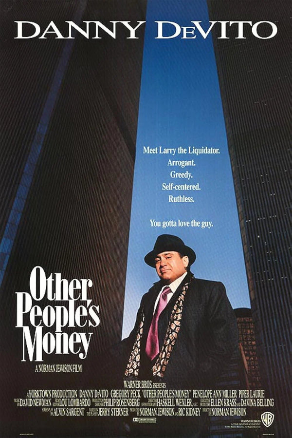 Other People's Money (1991) – Comedy Drama Romance Movie Poster Movie Poster | Film Wall Art Print