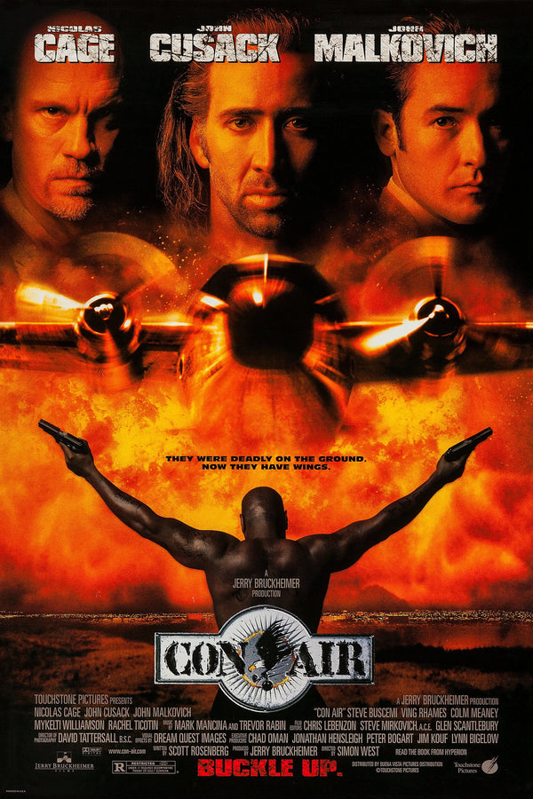 Own the Action of Con Air (1997) on Your Wall - Premium Movie Poster