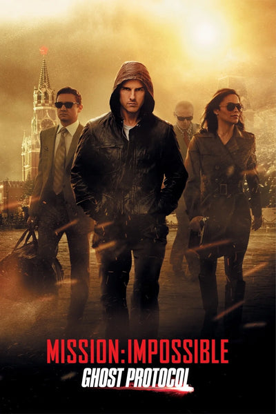 Own the Action of Mission: Impossible - Ghost Protocol (2011) - Premium Movie Poster