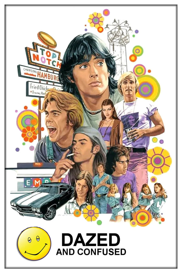 Own the Chaos of Dazed and Confused (1993) Wall Art - Premium Movie Poster