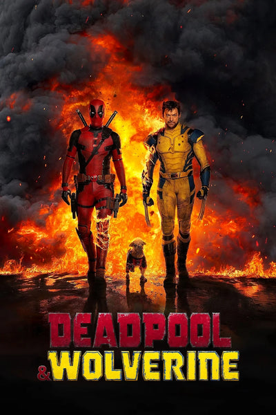 Own the Chaos of Deadpool & Wolverine (2024) – Premium Wall Art - Premium Movie Poster