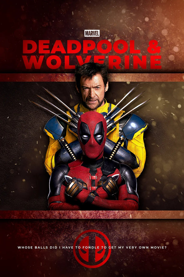 Own the Chaos of Deadpool & Wolverine (2024) Wall Art - Premium Movie Poster