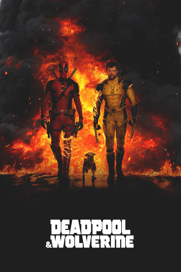 Own the Chaos of Deadpool & Wolverine (2024) - Premium Movie Poster