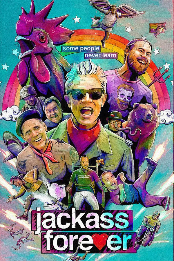 Own the Chaos of Jackass Forever (2022) Wall Art - Premium Movie Poster
