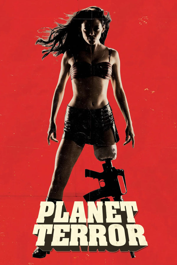Own the Chaos of Planet Terror (2007) – Action-Horror Wall Art - Premium Movie Poster